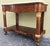 20th Century Marquetry Console Table With White Carrara Marble Top & Two Drawers For Sale - Image 9 of 13