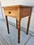 Antique Primitive Side Table With Drawer and Turned Legs For Sale - Image 6 of 11