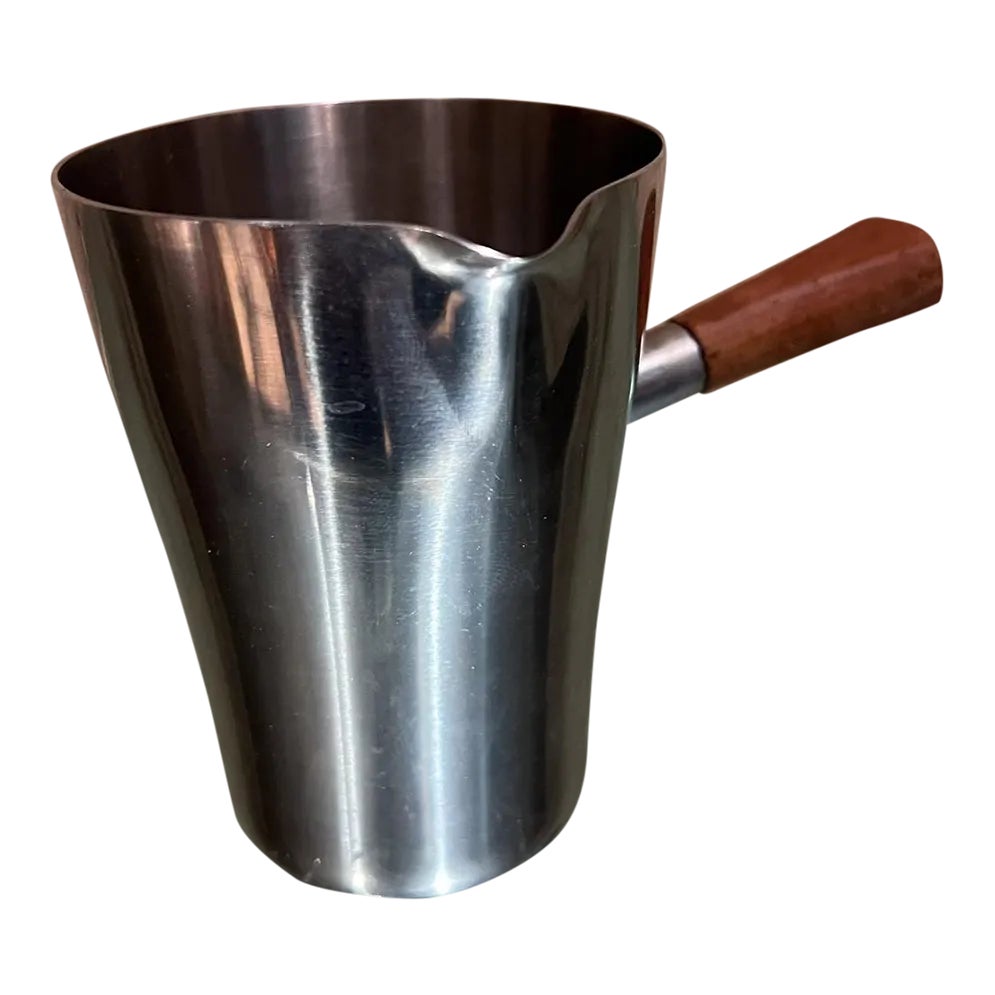 1970s Nmt Stainless Espresso Mini Pitcher Creamer Denmark | Chairish