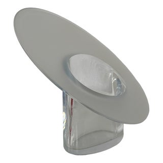 Vase in Transparent Glass by Timo Sarpaneva, 1992 For Sale