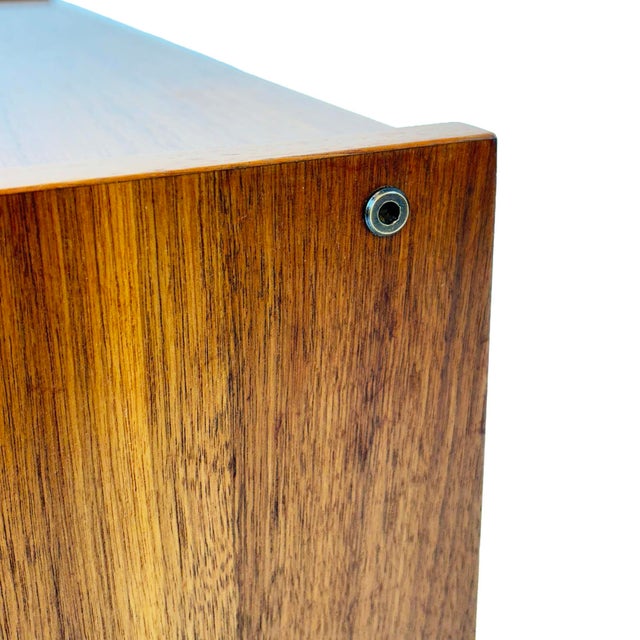 Danish Teak Hi-Fi and Media Cabinet from Bornholms Møbelfabrik, 1970s For Sale - Image 4 of 7