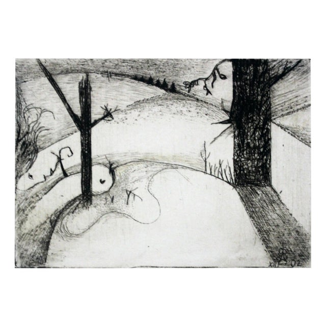 Leszek Rózga, The Freeze, 2002, Etching on Paper For Sale