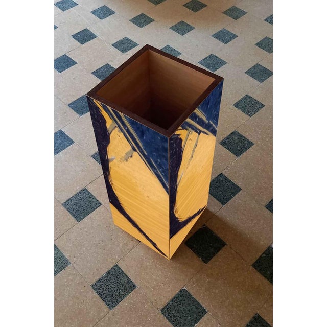 "Plinto Disegno Tre" umbrella stand by Pietro Meccani for Meccani Design. A splendid design piece crafted from light...