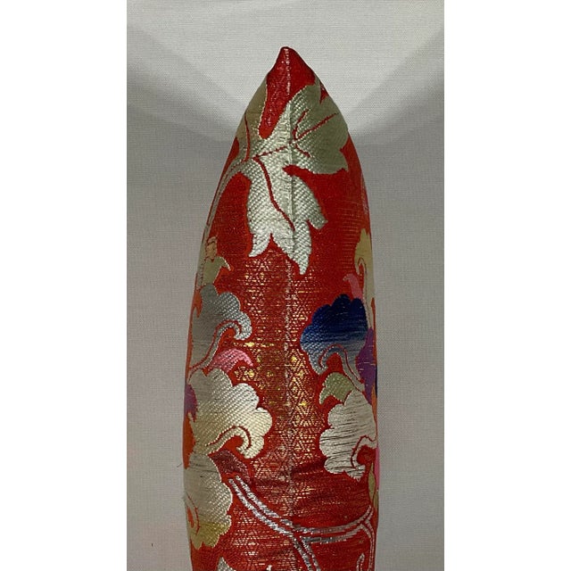 Vintage Single Double-Sided Pillow For Sale - Image 9 of 12