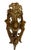 Antique Original Patina Ornate Door Knocker For Sale In Los Angeles - Image 6 of 9
