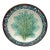 Rare 19th Century French Majolica Leaf Plate Longchamp For Sale