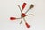 Small Italian Pendant Lamp in the style of Stilnovo, 1950s For Sale - Image 4 of 11