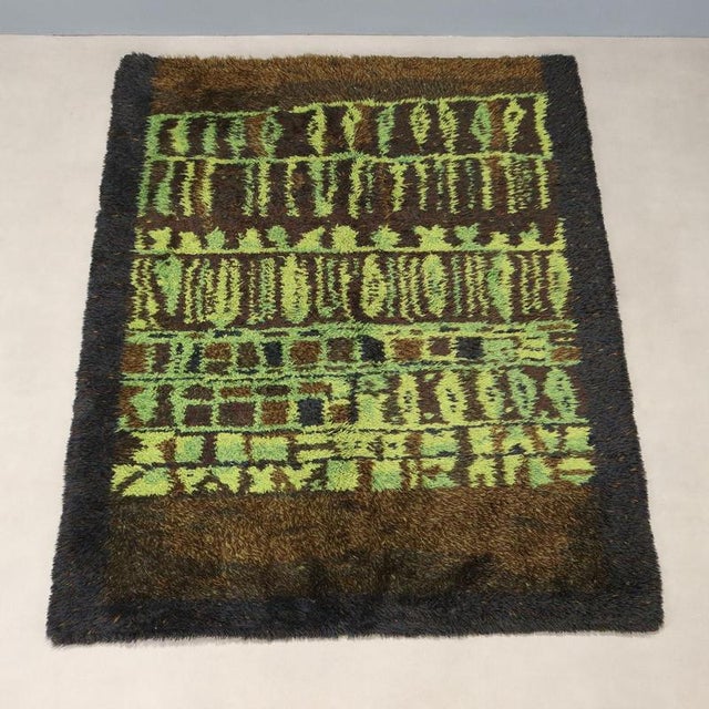 Vintage Wool Rug, Italy For Sale - Image 3 of 8