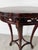 Vintage Regency Style Carved Mahogany Ram Head Accent Table For Sale - Image 11 of 18