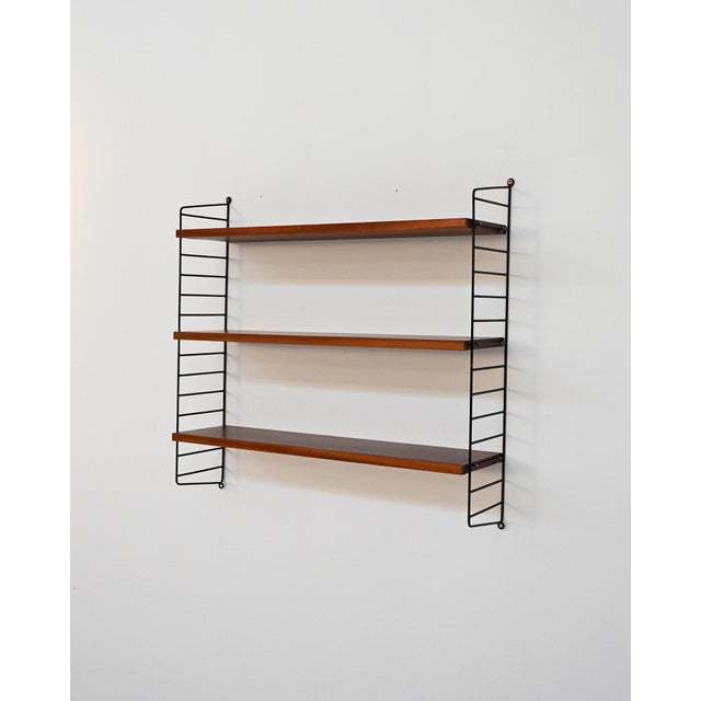 Modular Shelf by Nisse Strinning for String Design, 1950s For Sale - Image 4 of 12