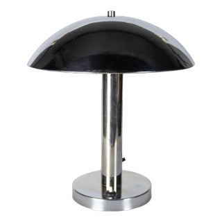 Bauhaus Chrome Lamp by Miroslav Prokop for Napako, 1930s For Sale