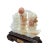 Chinese White Jade Stone Flags Ship Vessel Fengshui Display Figure For Sale In San Francisco - Image 6 of 7