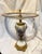 French An Antique French Sevres-Style Porcelain and Gilt Bronze (Ormolu) Urn or Vase With a Glass Serving Tray. For Sale - Image 3 of 7