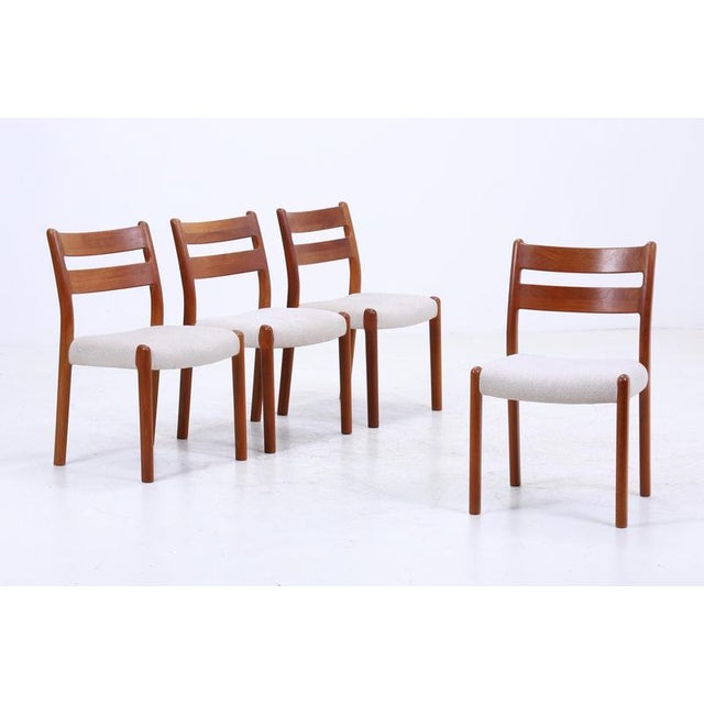 Mid-Century Danish Teak Chairs from EMC Møbler, Set of 4 For Sale - Image 14 of 14