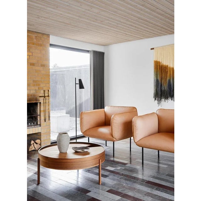 Oiled Oak Arc Coffee Table 66 by Ditte Vad and Julie Bertrup For Sale - Image 10 of 11