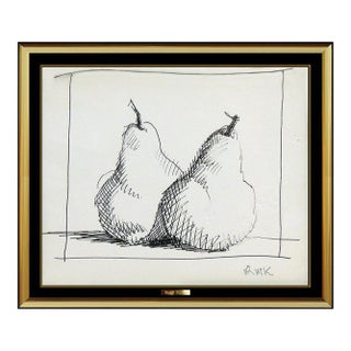 Mid 20th Century Pear Duo, Robert Kulicke For Sale