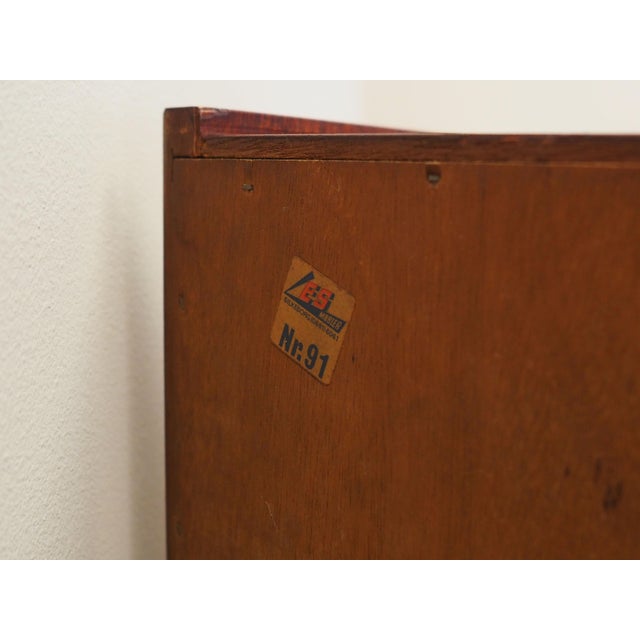 Orange Danish Teak Highboard from ES Møbler, 1970s For Sale - Image 8 of 18