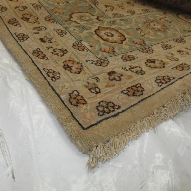 Camel 1980s Vintage Agar Rug For Sale - Image 8 of 9