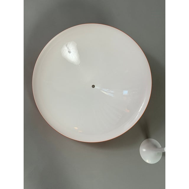 Orange Space Age Pop Art Model 120 Tulip Floor Lamp from Temde Leuchten, 1970s For Sale - Image 8 of 15