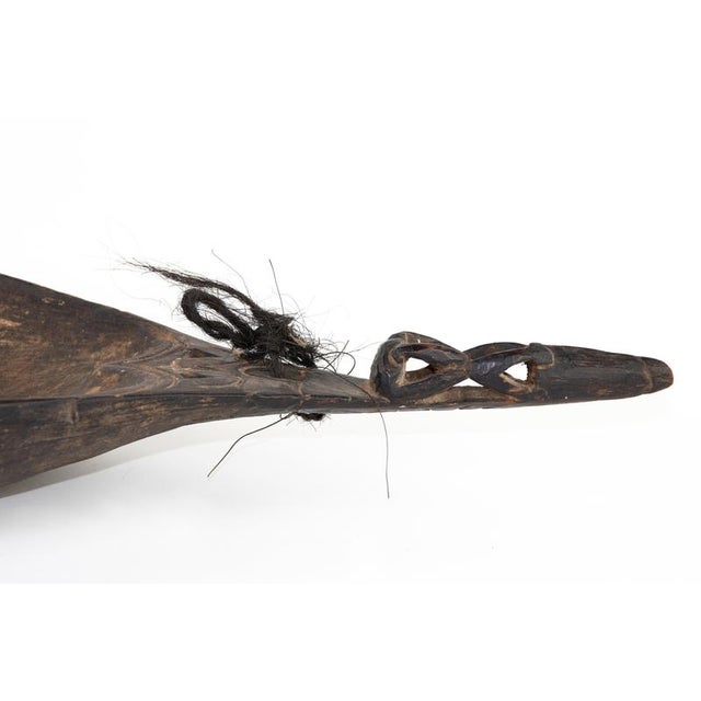 Wood Antique Wooden Bowl, Papua New Guinea, Early 20th Century For Sale - Image 7 of 8