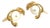 1990s Pair of Mikimoto Estate Akoya Pearl Earrings 14k YG 6 mm 3.4 Grams For Sale