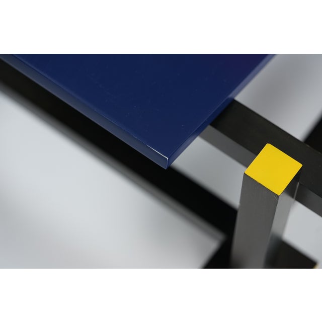 Red and Blue Armchair by Gerrit T. Rietveld for Cassina, 1980s For Sale - Image 12 of 18