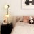Contemporary Duo Modern Contemporary Wall Sconce - Brushed Brass, Plug-In For Sale - Image 3 of 4