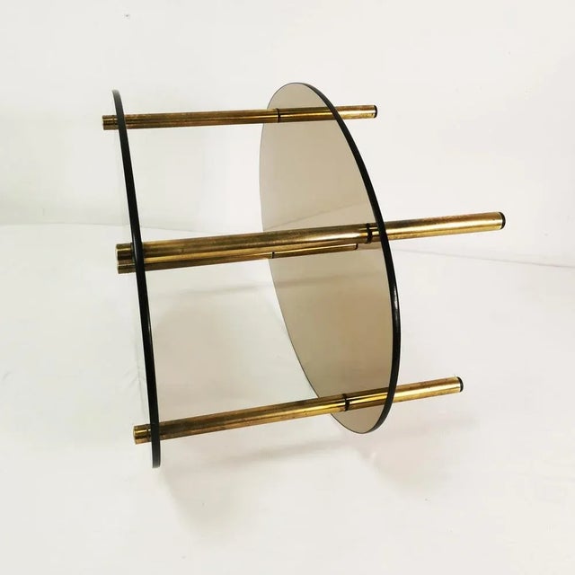 Minimalist Oval Side Table, Germany, 1960s For Sale - Image 9 of 13