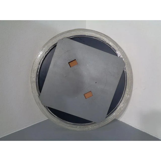 Large Acrylic Glass Mirror, 1970s For Sale - Image 4 of 14