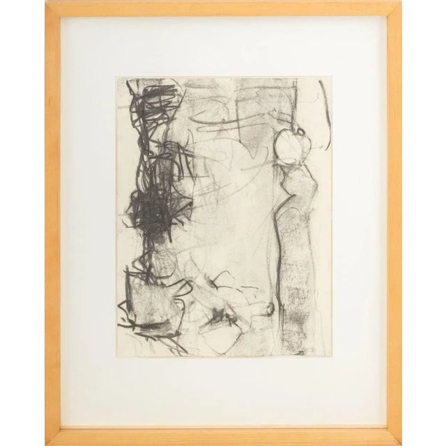 Paper Robert O'Meara Abstract Composition Charcoals, 2 For Sale - Image 7 of 11