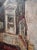European Street Artist Signed Oil Painting on Canvas For Sale - Image 11 of 12