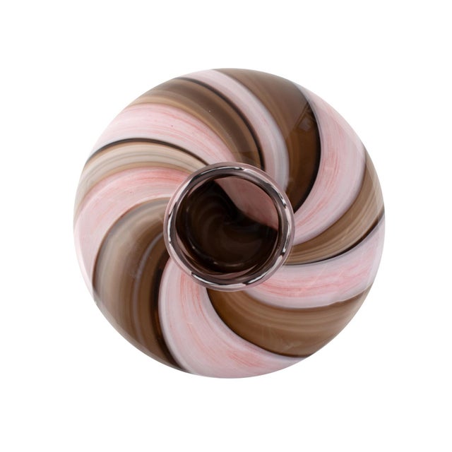 2020s Neapolitain Glass Vase- Small For Sale - Image 5 of 10
