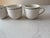 John Julian Porcelain Simple Mug Set of 2 and Simple Beaker, 1 With Grey Stripe, Made in England For Sale - Image 4 of 11