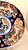 Ceramic Antique Imari Scalloped Plate For Sale - Image 7 of 9