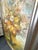 Orange Original Signed and Framed Impasto Style Floral Acrylic Painting on Canvas For Sale - Image 8 of 17