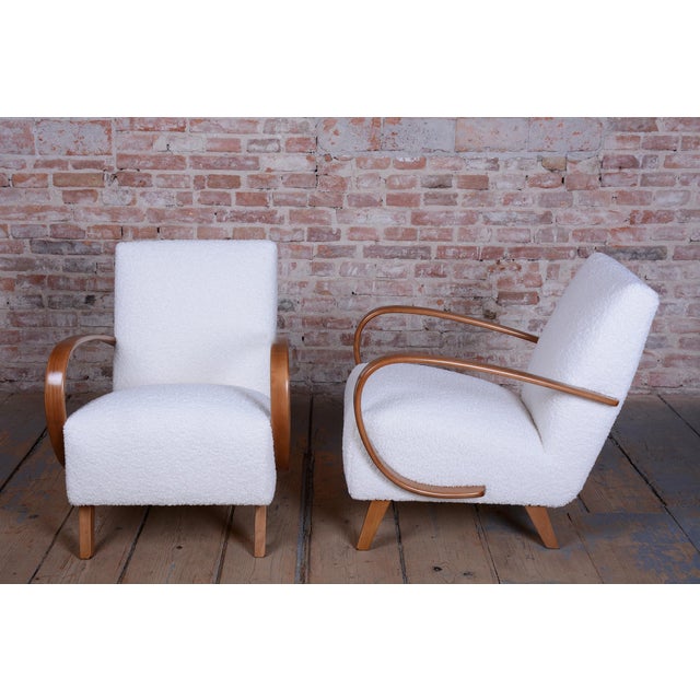 Czech Art Deco Model C Armchair by to J. Halabala for Up Zavody, 1940s For Sale - Image 15 of 17