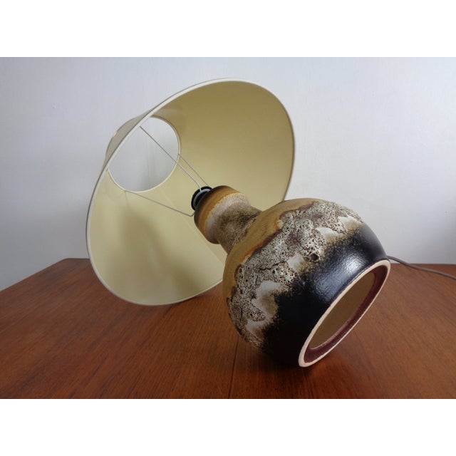 Lava Ceramic Floor Lamp, Germany, 1970s For Sale - Image 9 of 14