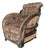 Mid-Century 1900 Deconstucted Style Barrel Lounge Chair For Sale