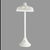 Victorian Antique Victorian White Painted Wicker Floor Lamp With Shade For Sale - Image 3 of 8