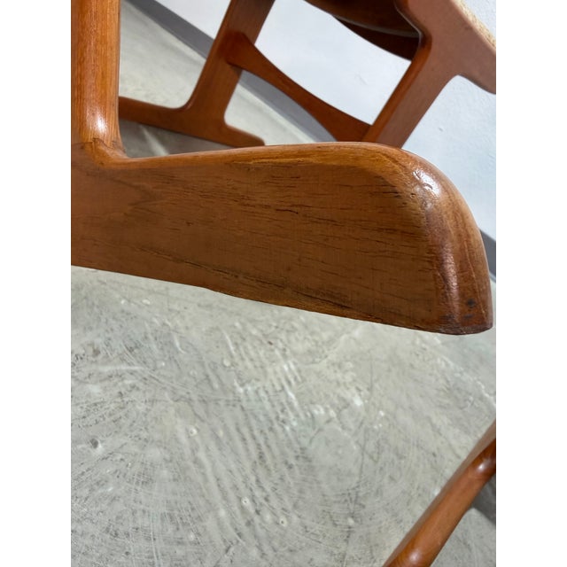 Set of 4 1970’s Farso Danish Teak Dining Chairs For Sale - Image 11 of 12