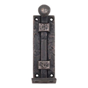 Arts & Crafts Cast Iron Slide Door Bolt Latch