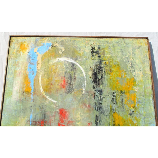 Abstract Expressionism Oil on Canvas Painting For Sale - Image 4 of 11