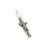 Traditional 1990s David Yurman Dagger Amulet Pendant Sterling Silver Estate For Sale - Image 3 of 5
