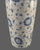 Vintage Pottery Blue & White Hand Painted Floral 17.5'' Tall Floor Table Vase For Sale - Image 10 of 13