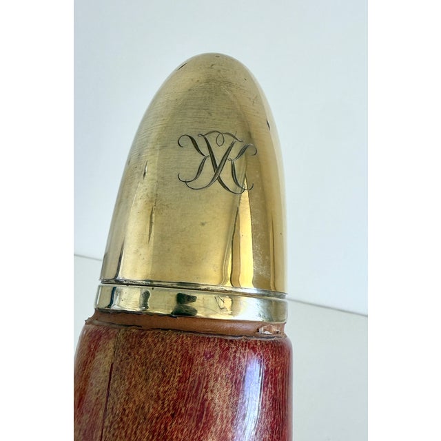 1950s 1950s Attributed to Aldo Tura Bullet Cocktail Shaker For Sale - Image 5 of 10