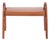 Teak Stool with Leather Seat by Vilhelm Lauritzen for Fritz Hansen, 1945 For Sale