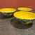Vintage Rampini Radda Italian Hand-Painted Yellow Ceramic Bowls - Set of 3 For Sale - Image 10 of 10
