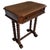 Antique Italian Carved Wood Sewing Table with Bobbin Barley Twist Legs, 1890s For Sale - Image 9 of 9