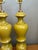 Vintage Gilt Tipped Painted Glass Lamps - A Pair For Sale - Image 16 of 16