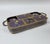Metal Late 19th Century Chinese Qing Cloisonné Opium Tray With Original Burner, Foo Dog Covers & Six Dishes For Sale - Image 7 of 11